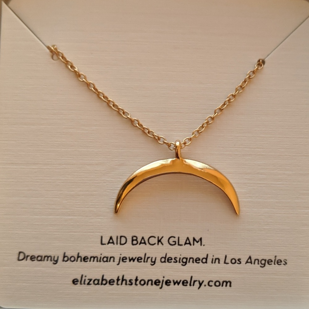 Crescent Moon Necklace